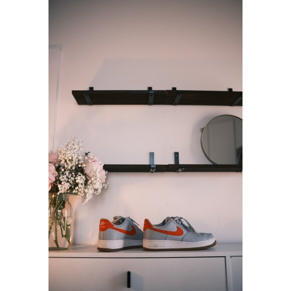 Air Force 1 'Wolf Grey University Red' US Men's 8 - Picture 6 of 6